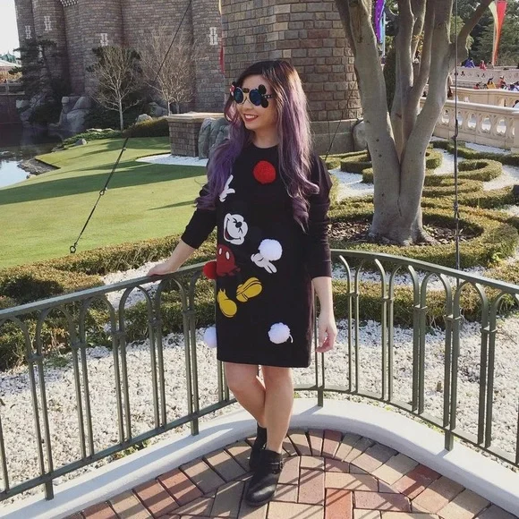 ASOS | Dresses | Asos Mickey Mouse Pom Sweater Dress | Poshmark ASOS | Dresses | Asos Mickey Mouse Pom Sweater Dress | Poshmark